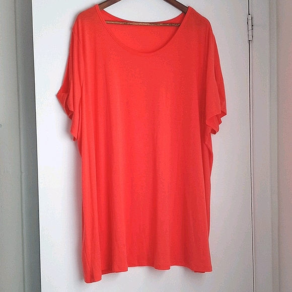 Women's 2 Piece Top Size 3X Short Sleeve - Picture 4 of 9